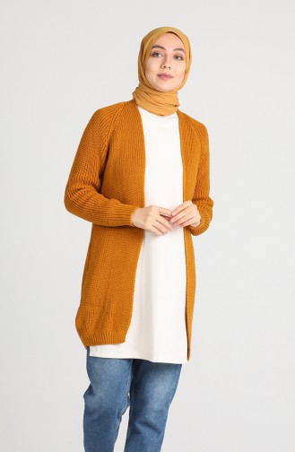 Senf Strickjacke 3020-04