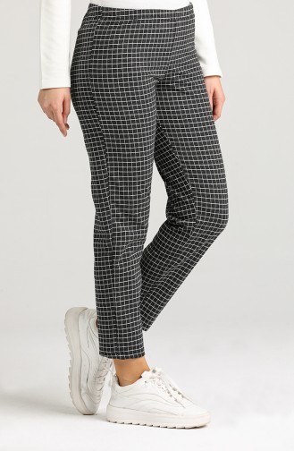 Checkered Pants 5002-02 Anthracite 5002-02