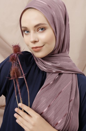 Dark Dusty Rose Shawl 17-0022-43