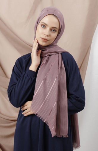 Dark Dusty Rose Shawl 17-0022-43