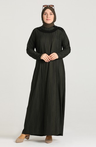 Robe Hijab Khaki 0411-01
