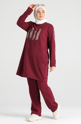 Plum Tracksuit 8002-03