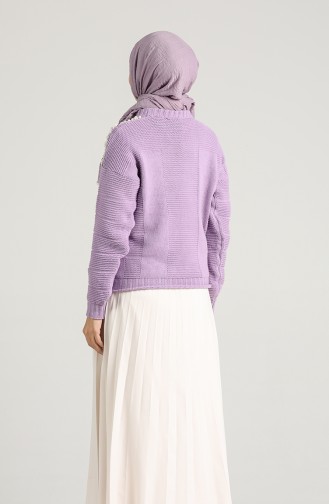 Knitwear Pearl Sweater 0617-01 Lilac 0617-01