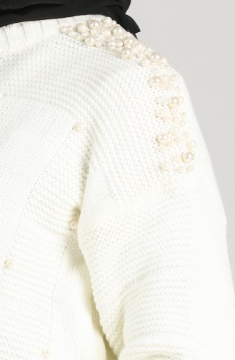 Knitwear Pearl Sweater 0617-05 Ecru 0617-05
