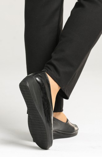Schwarz Tägliche Schuhe 1100