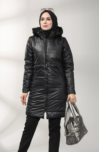 Manteau Noir 1052B-03