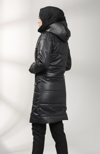 Manteau Noir 1052B-03