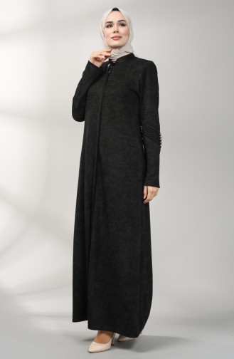 Schwarz Trenchcoat 0135-01