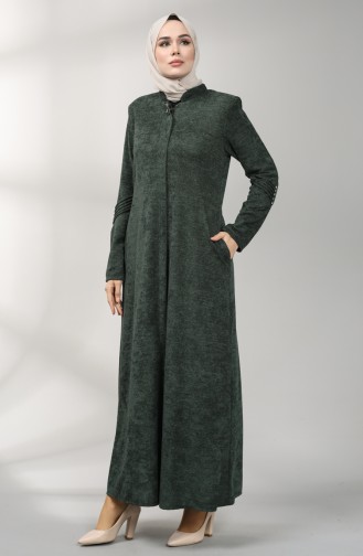 Dunkelgrün Trenchcoat 0135-02