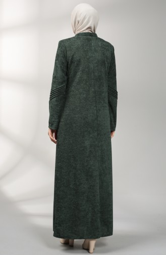 Dark Green Overjas 0135-02