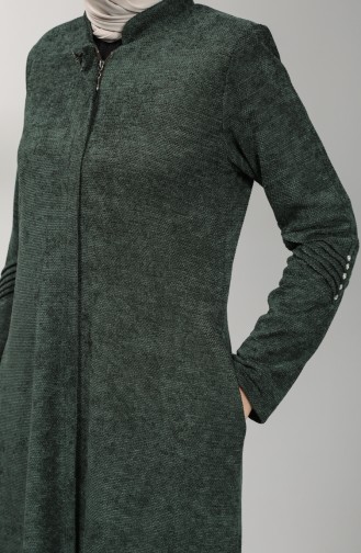 Dark Green Overjas 0135-02