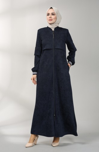 Dunkelblau Trenchcoat 1570-04