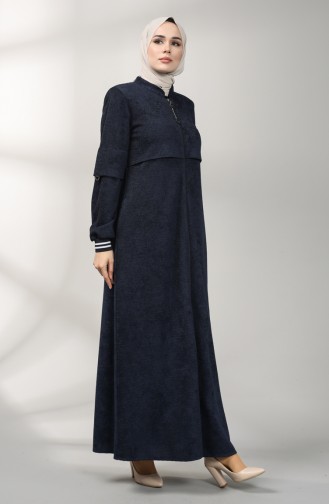 Dunkelblau Trenchcoat 1570-04