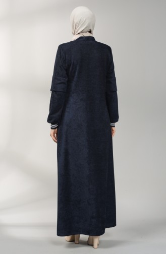 Dunkelblau Trenchcoat 1570-04