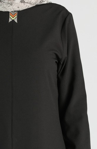 Long Tunic Trousers Double Suit 4001-02 Black 4001-02