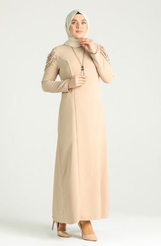 Nerz Hijab Kleider 2134-08