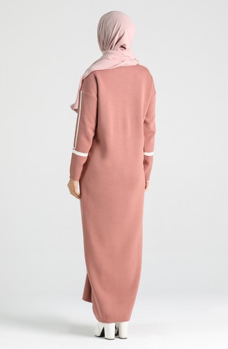 Dusty Rose İslamitische Jurk 2850-02