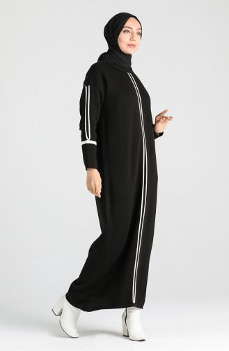 Robe Hijab Noir 2850-03
