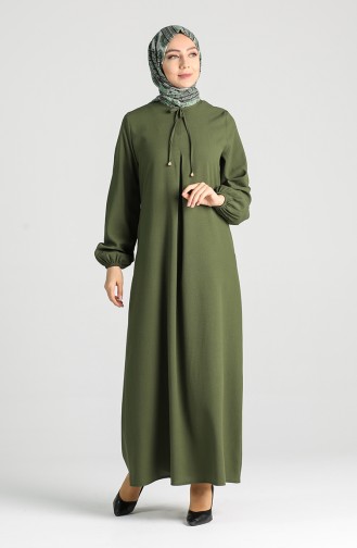 Robe Hijab Khaki 8002-02