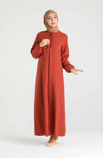 Wassergrün Hijab Kleider 8002-05