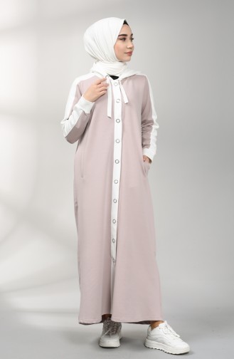 Two-thread Garnish Sports Dress 201532-01 Pink 201532-01