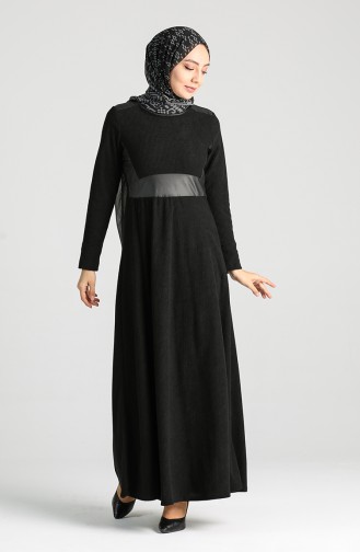 Robe Hijab Noir 5604-06