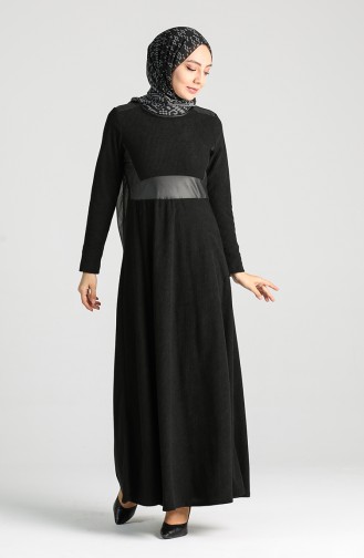 Black İslamitische Jurk 5604-06