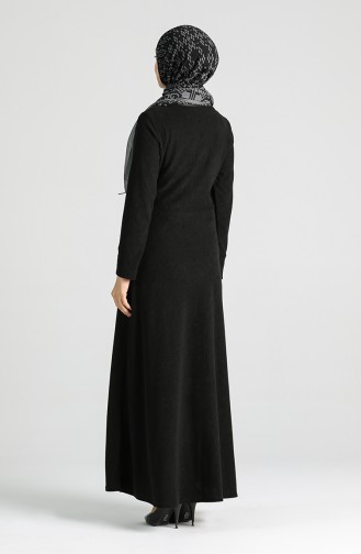 Robe Hijab Noir 5604-06