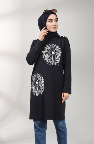 Navy Blue Tuniek 60346-01