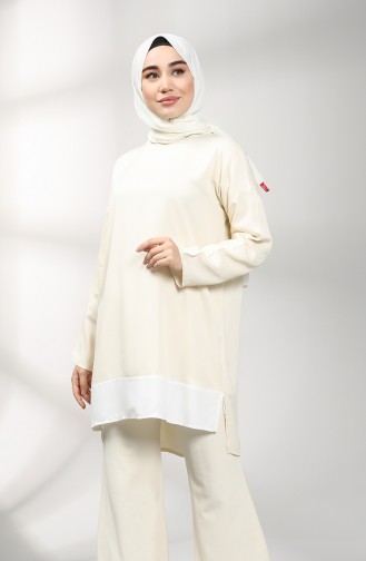 Cream Tuniek 4337TNK-06