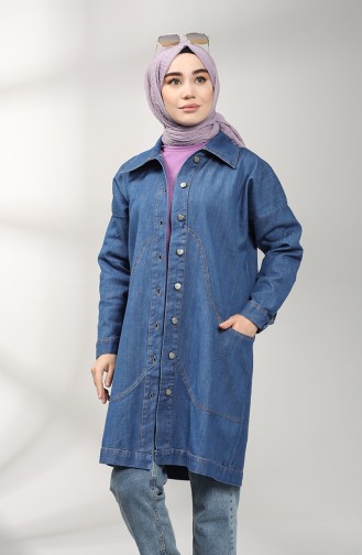 Navy Blue Tuniek 5345-01