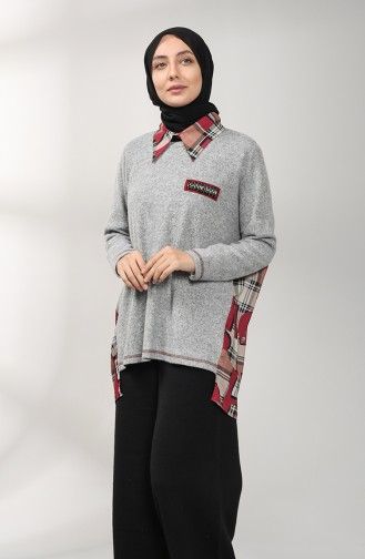 Garni Asymmetric Tunic 9k6910800-01 Gray 9K6910800-01