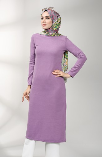 Knitwear Long Tunic 2095-02 Lilac 2095-02