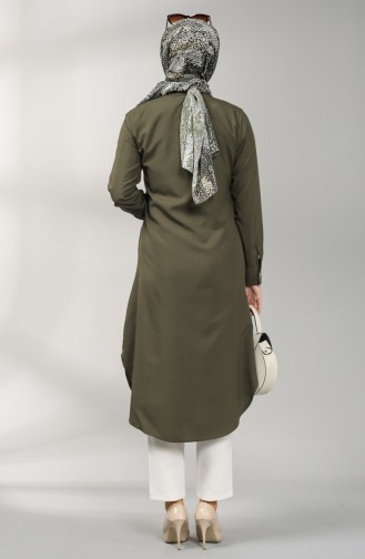 Buttoned Tunic 12002-08 Khaki 12002-08