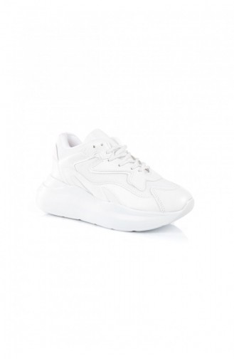 White Sneakers 1084.BEYAZ