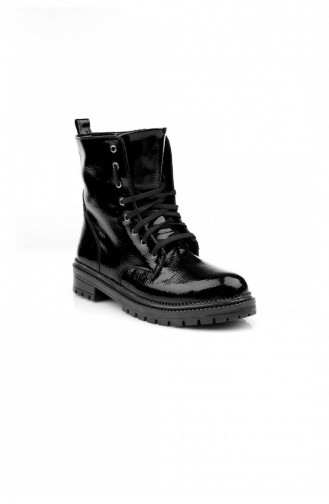 Black Boots-booties 1861.SIYAH