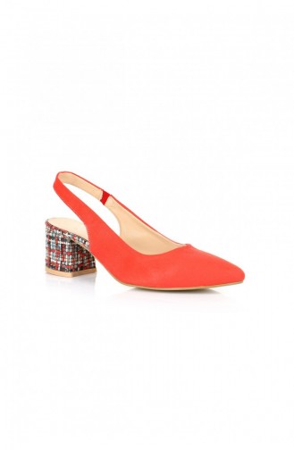 Amber Orange Women s High Heels 104020041136 724.TURUNCU