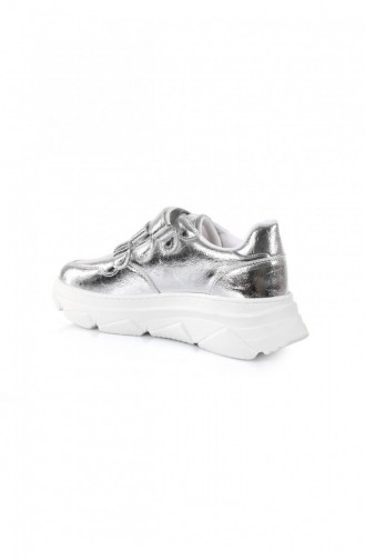 Silver Gray Sneakers 1088.GUMUS