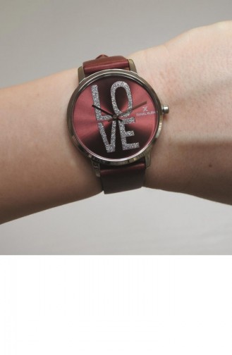 Claret red Horloge 012146F-03