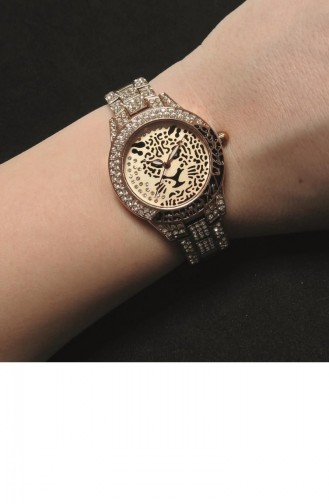 Rose Tan Wrist Watch 11171-05