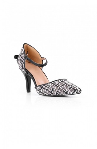 Gabriela Black High-heeled Shoes 104020038836 704.SIYAH