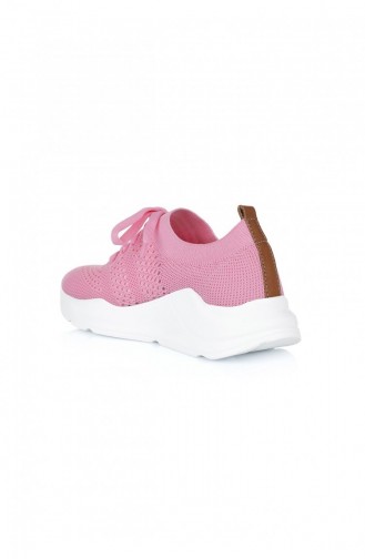 Chaussures Baskets Rose 1380.PEMBE
