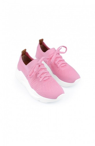 Pink Sneakers 1380.PEMBE