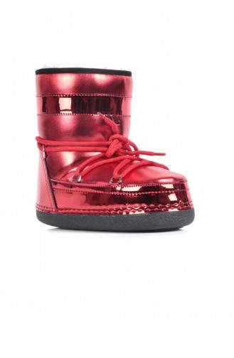 Bottes-Bottines Rouge 435.KIRMIZI