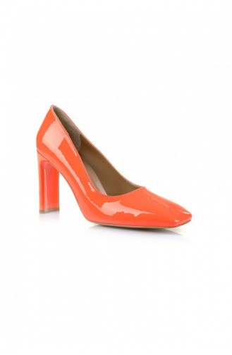 Orange High-Heel Shoes 1139.TURUNCU
