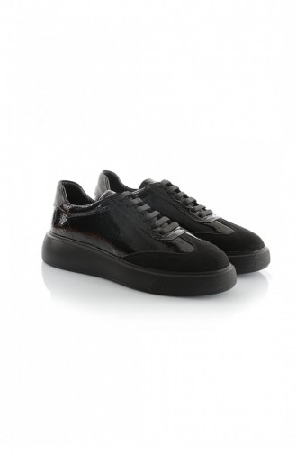 Robin Siyah Rugan Sneaker P 00000775100136 1001
