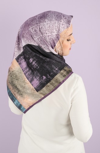 Purple Hoofddoek 90723-04