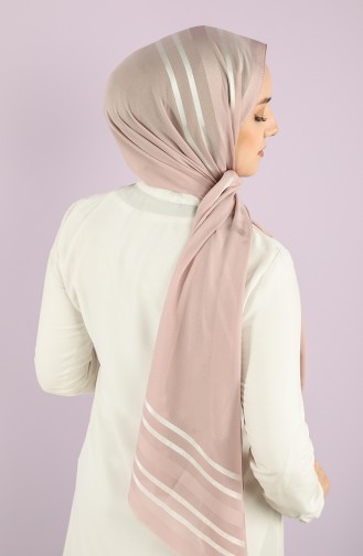 Evening Dress Flush Chiffon Shawl 13100-06 Powder Pink 13100-06