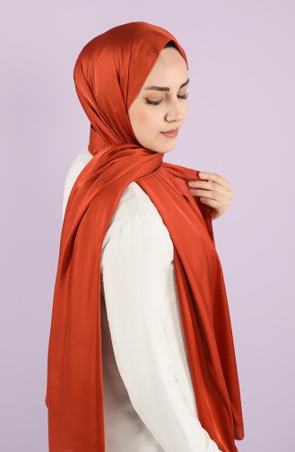 Charm Plain Satin Shawl 15224-06 Tobacco 15224-06