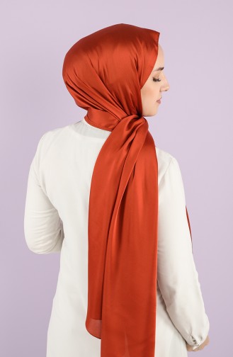 Charm Plain Satin Shawl 15224-06 Tobacco 15224-06